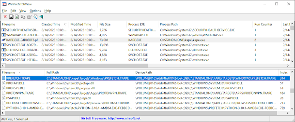Loaded Files