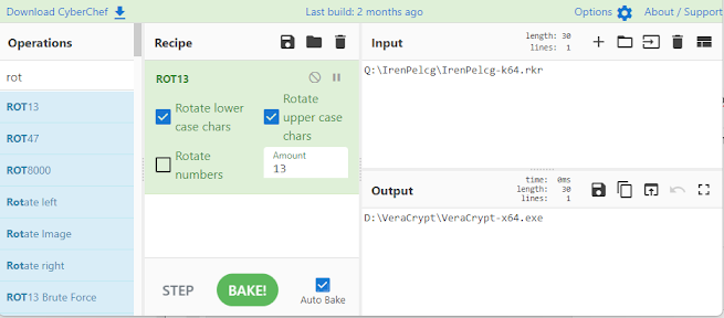 CyberChef UserAssist Decoding