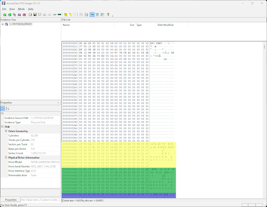 Partition Analysis View