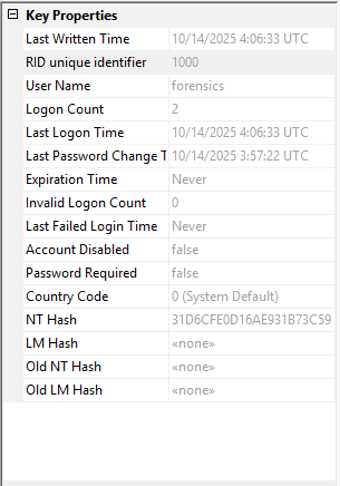 Registry Viewer Example
