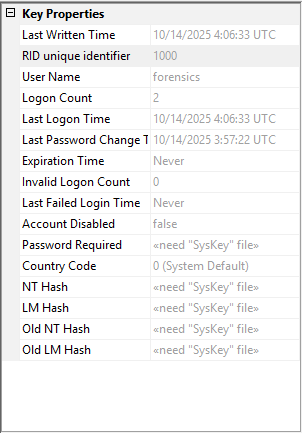 Registry Viewer Example