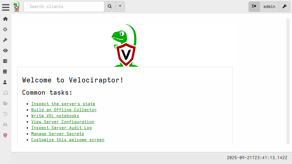 Velociraptor Example