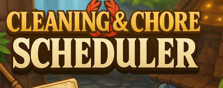 Home Cleaning & Chore Scheduler