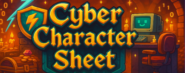 Cyber Defence Character Sheet