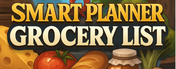 Smart Meal and Grocery List