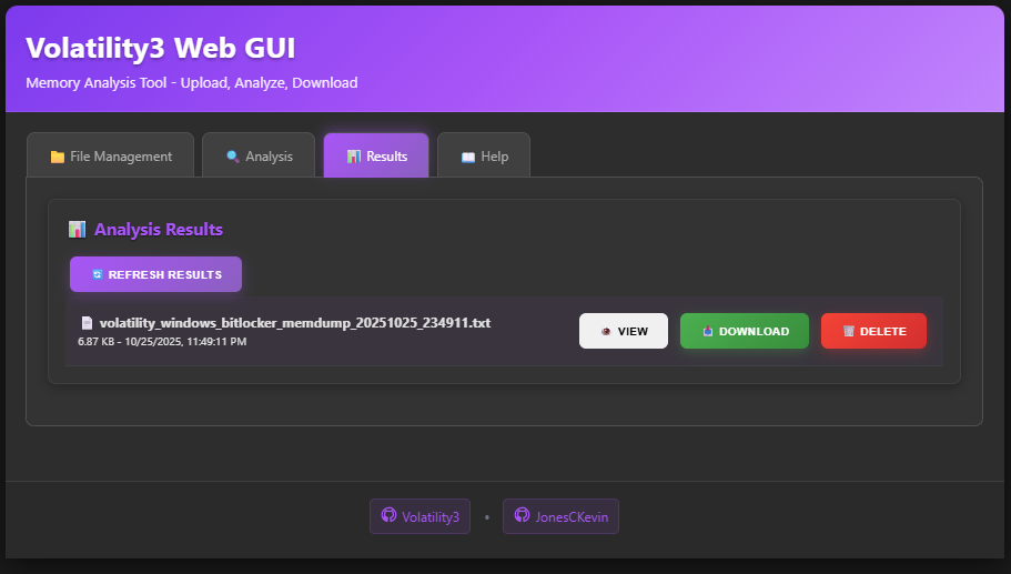 Bitlocker Analysis Complete